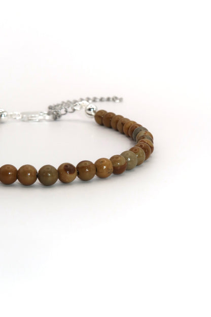 Wooden circle bracelet