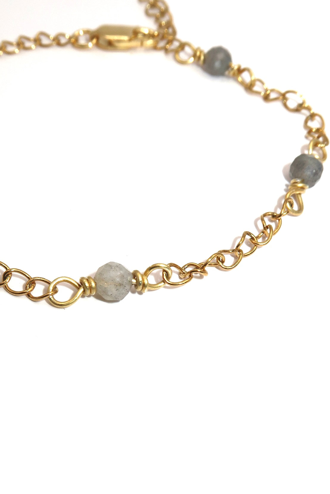 Golden grey bracelet