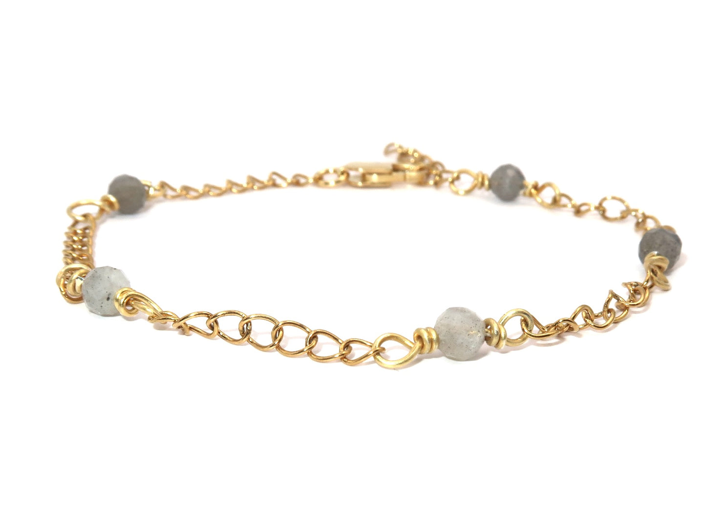 Golden grey bracelet