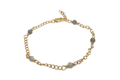 Golden grey bracelet