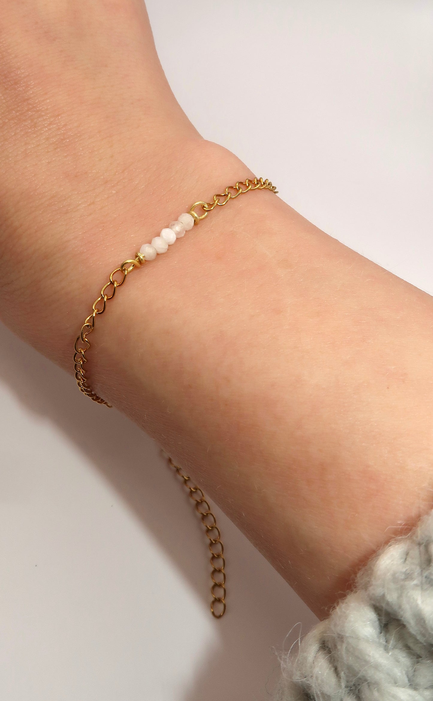 Moonstone bracelet